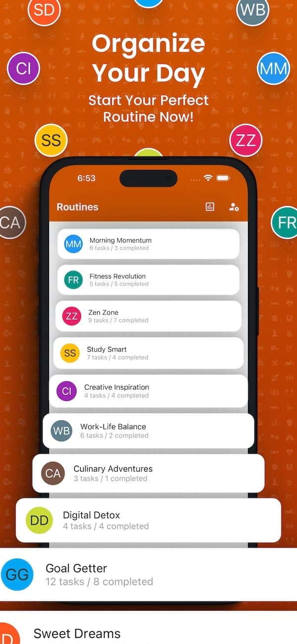Routines Pulse App